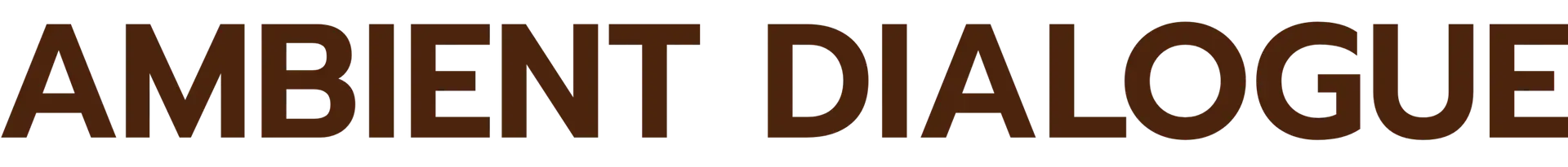 Ambient Dialogue